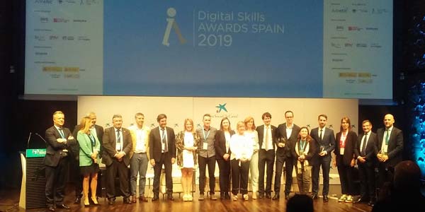 Core Networks, galardonada en los “Digital Skills Awards Spain 2019”