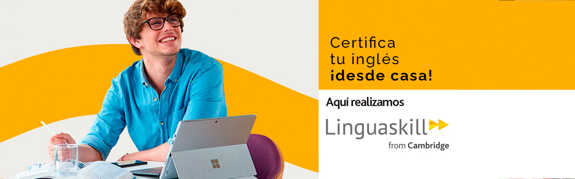 Examen Linguaskill online - Certifica tu inglés desde casa | Corelingo
